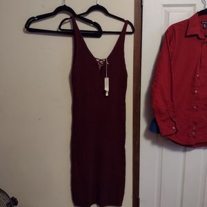 NEW Love Stitch Janice Lace up MidiDress